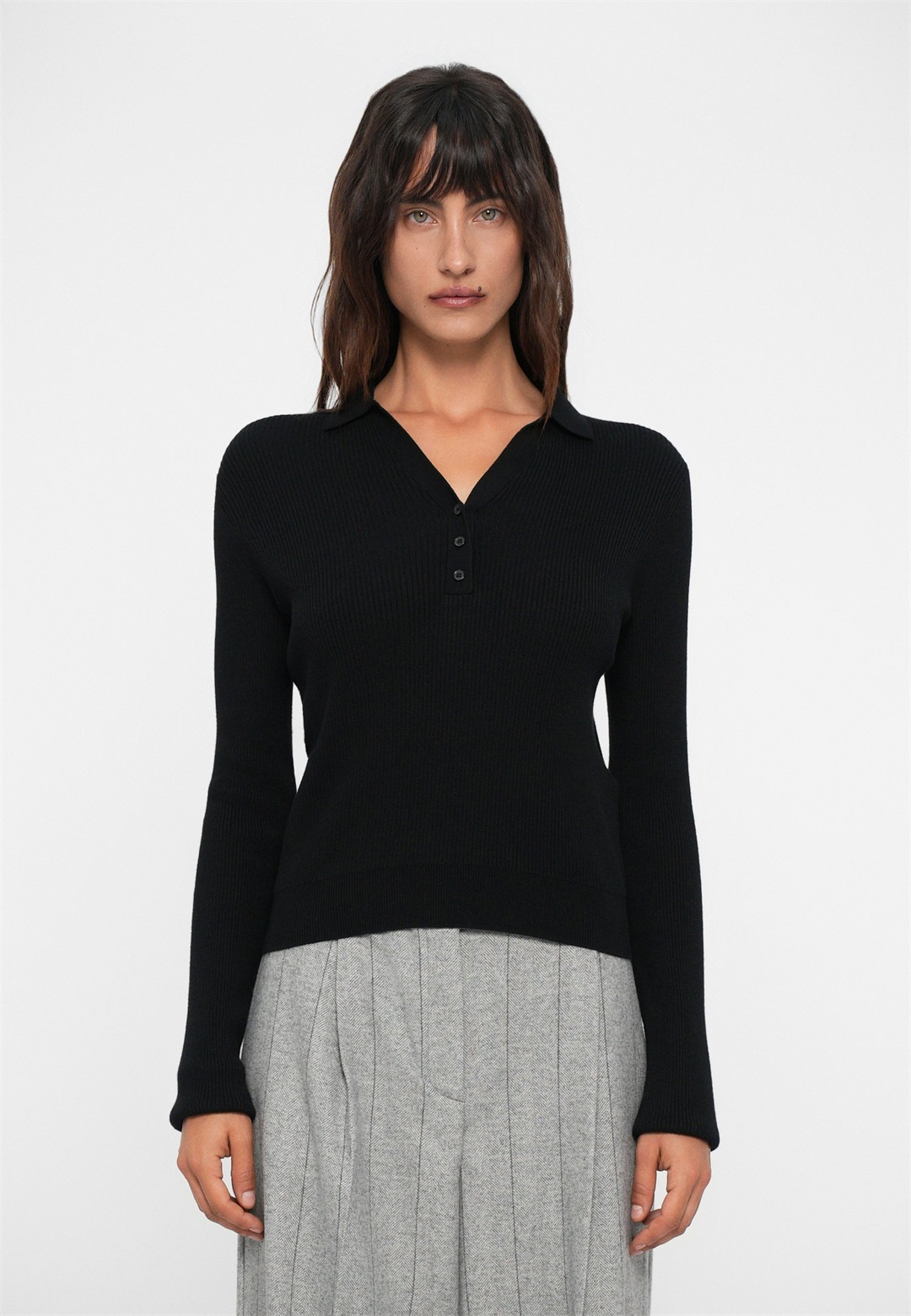 Iro MOIRA - Strickpullover - black/schwarz