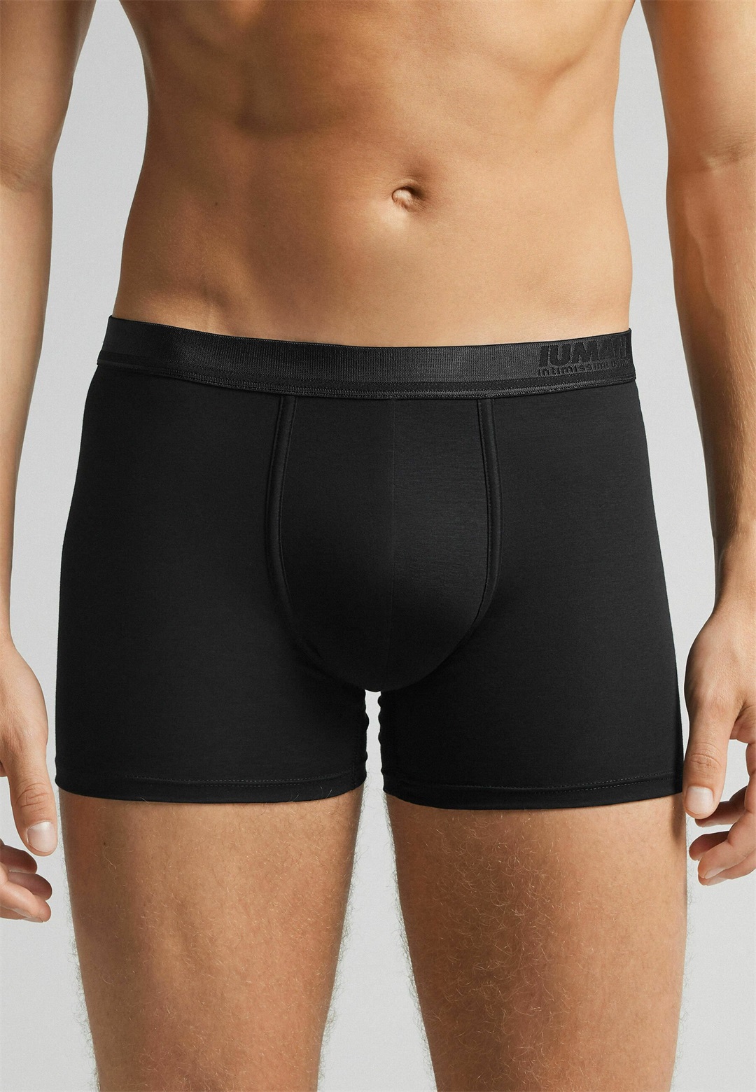 IUMAN Intimissimi Uomo Boxer Briefs - black/schwarz