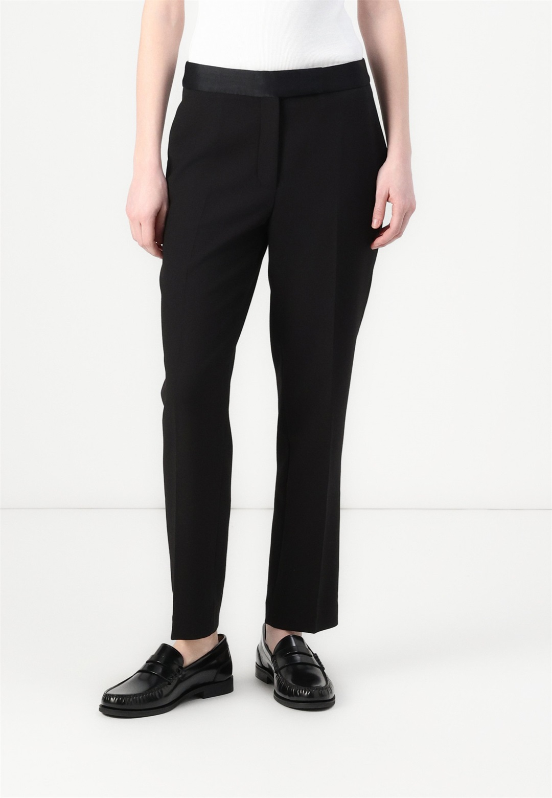 IVY OAK PIPPA - Stoffhose - black/schwarz