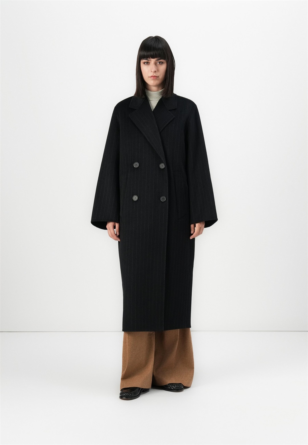 IVY OAK CLARA - Klassischer Mantel - dark navy/dunkelblau