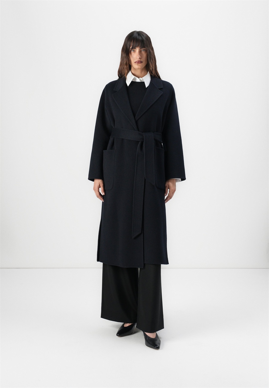 IVY OAK CELIA - Klassischer Mantel - dark navy/dunkelblau