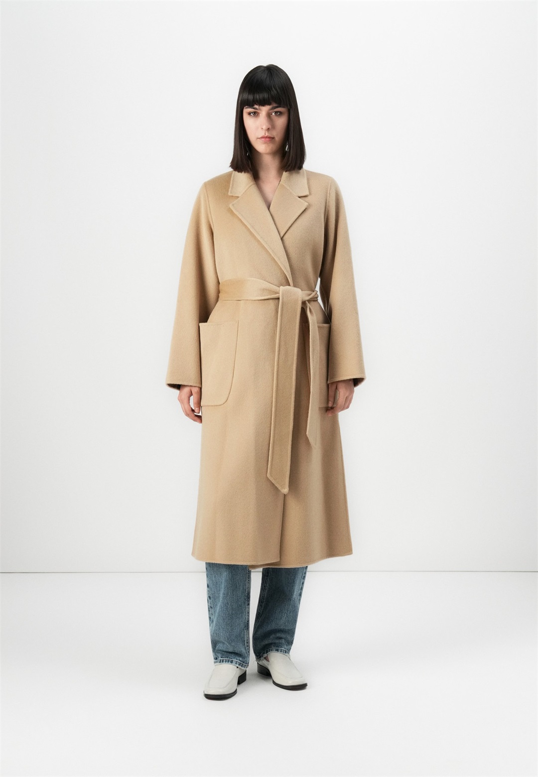 IVY OAK CELIA - Klassischer Mantel - light camel/hellbraun