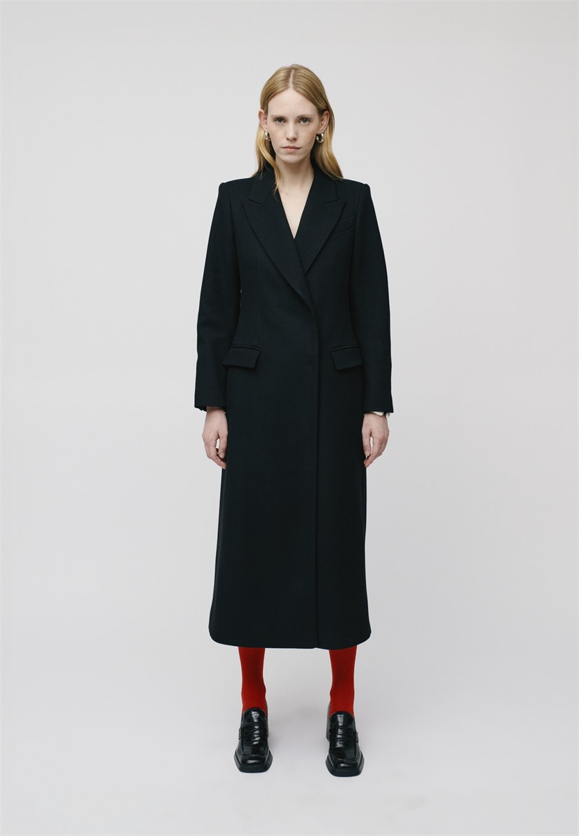 IVY OAK CYNTHIA - Klassischer Mantel - black/schwarz