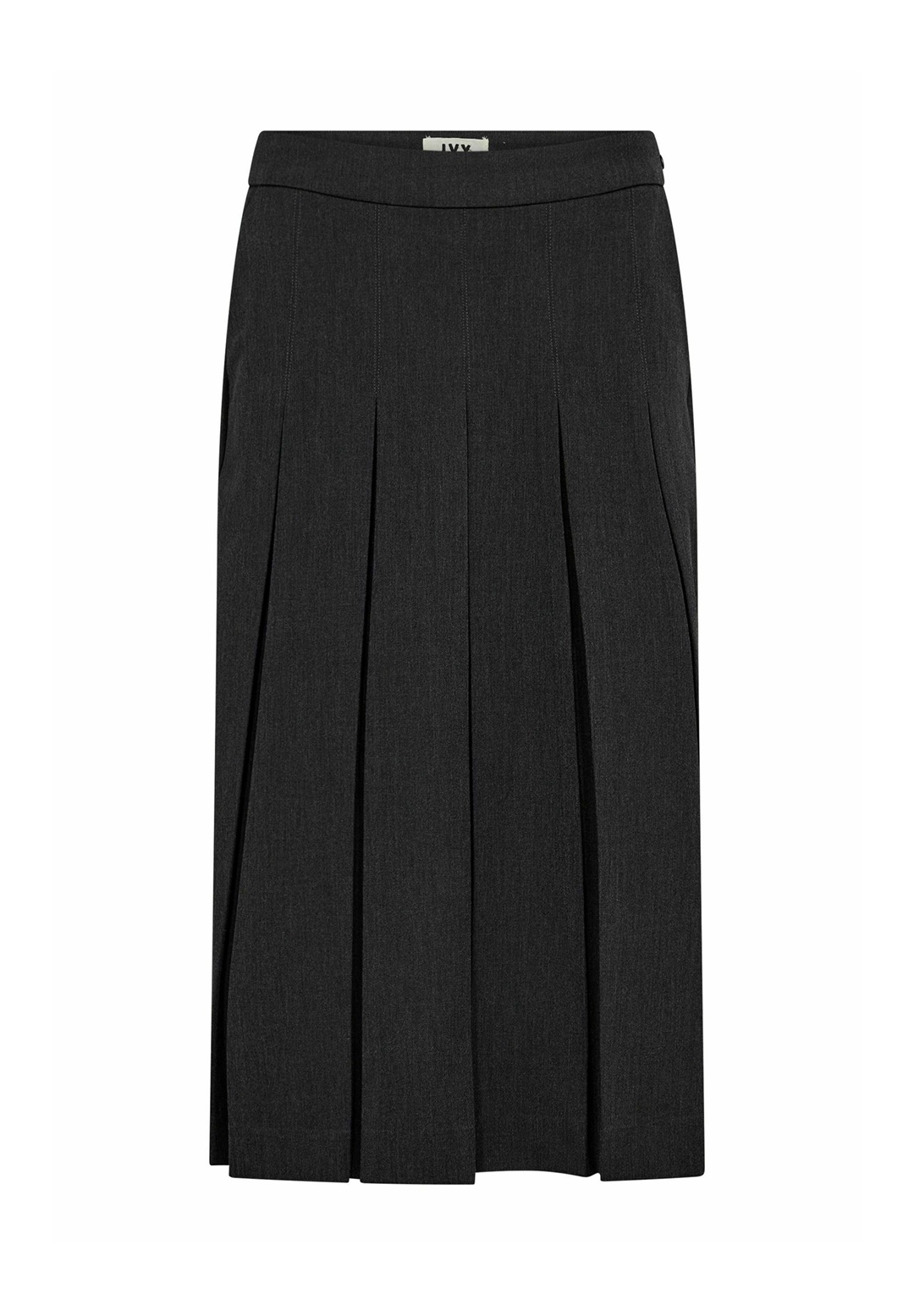 Ivy Copenhagen ANDREA - Faltenrock - grey/grau