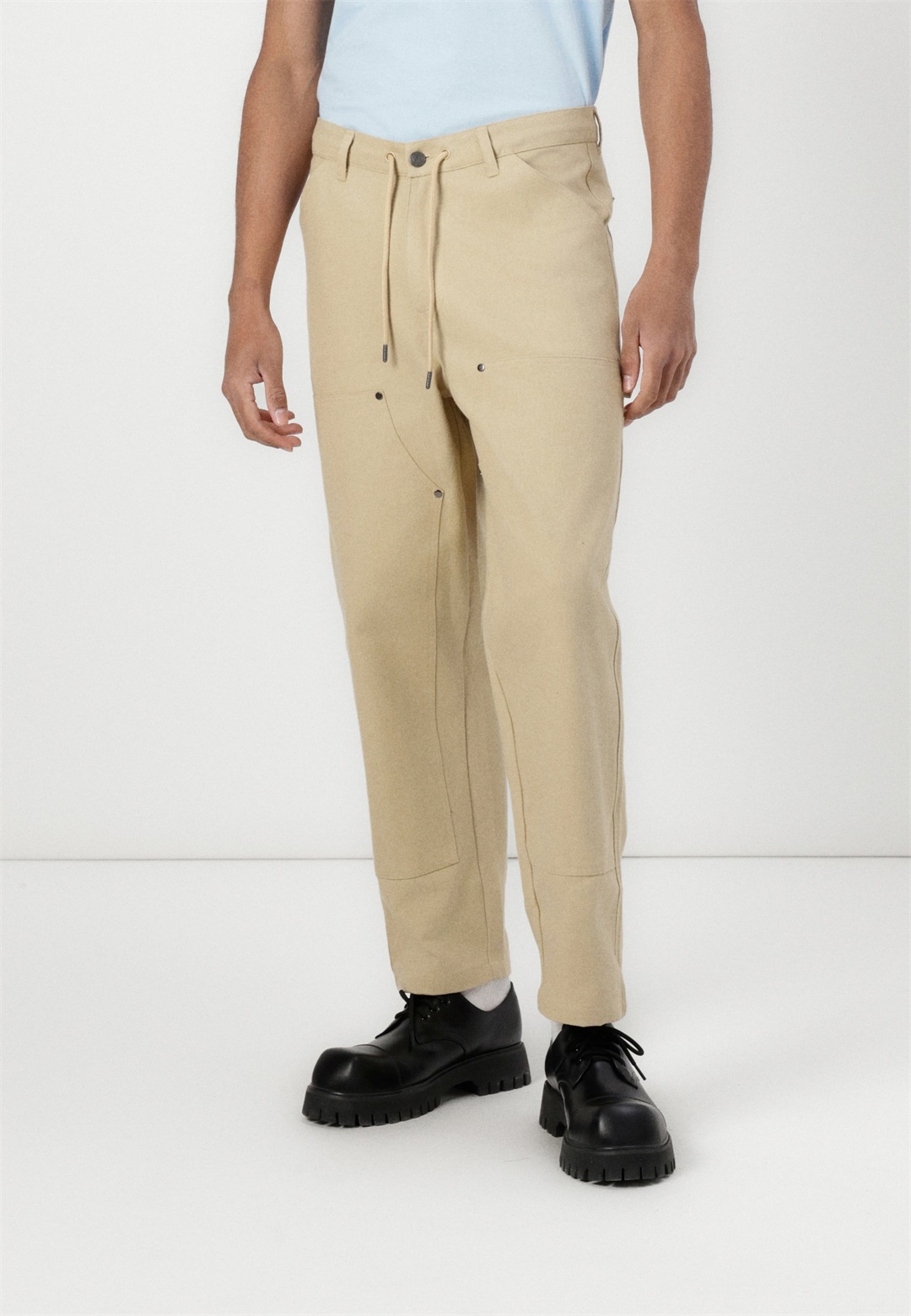 Jacker CARPENTER DOUBLE KNEE PANT UNISEX - Stoffhose - beige