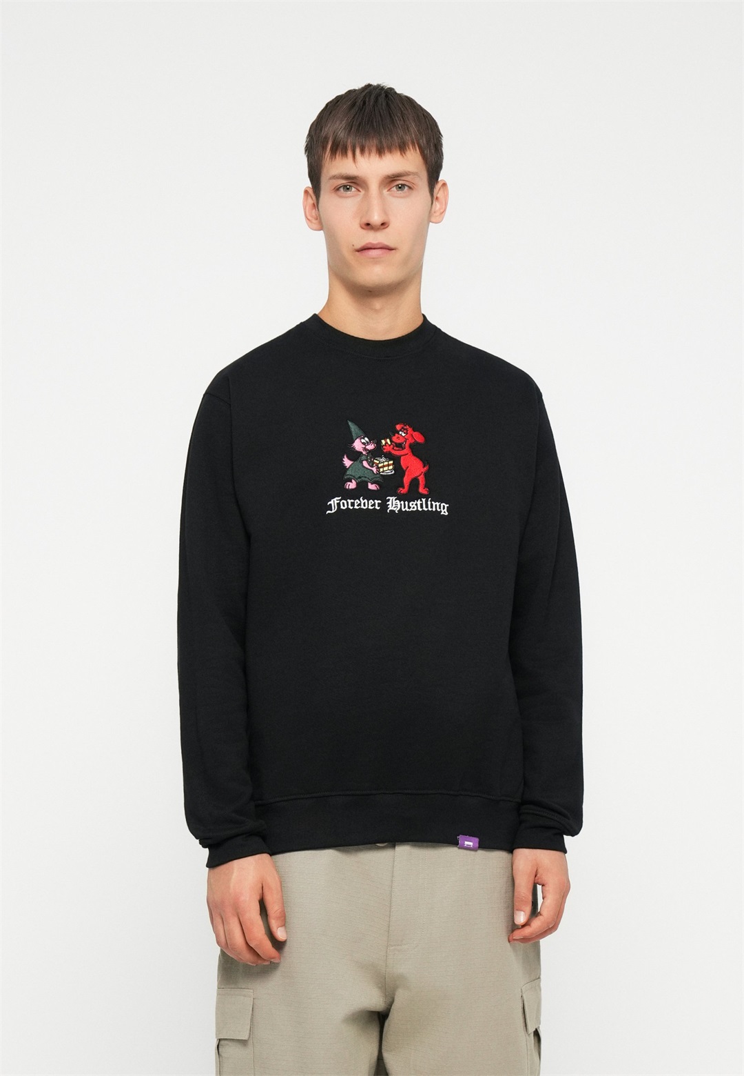 Jacker BON APPETIT CREWNECK UNISEX - Sweatshirt - black/schwarz