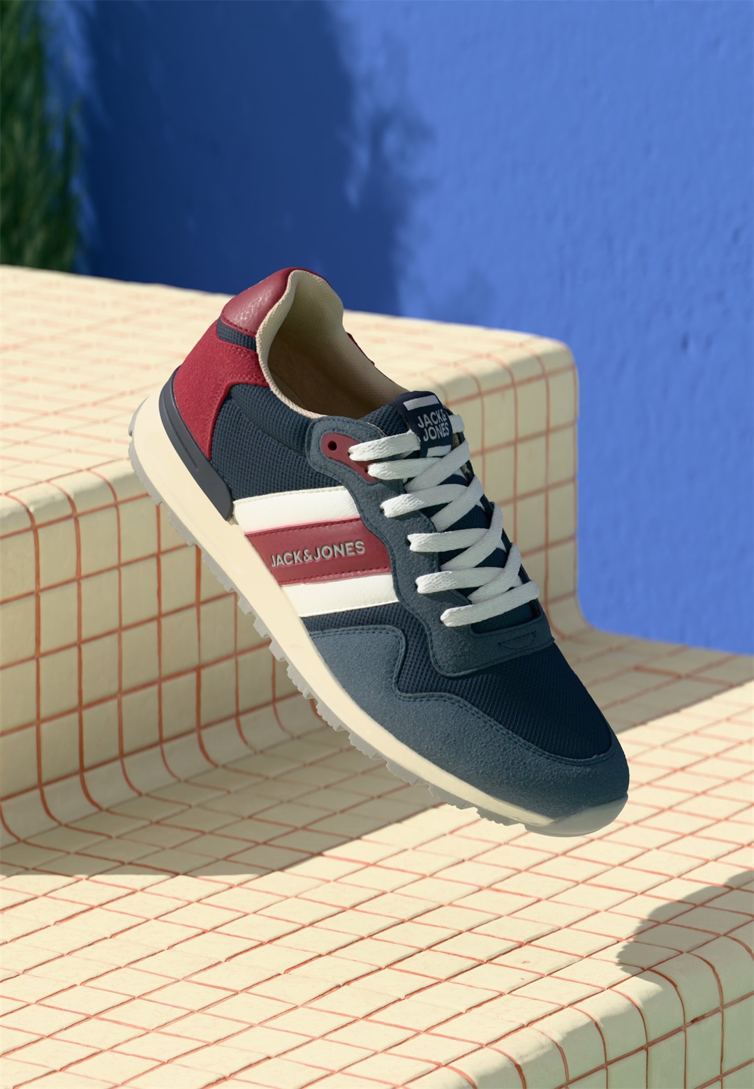 Jack & Jones JFWSTELLAR - Sneaker low - majolica blue/blau