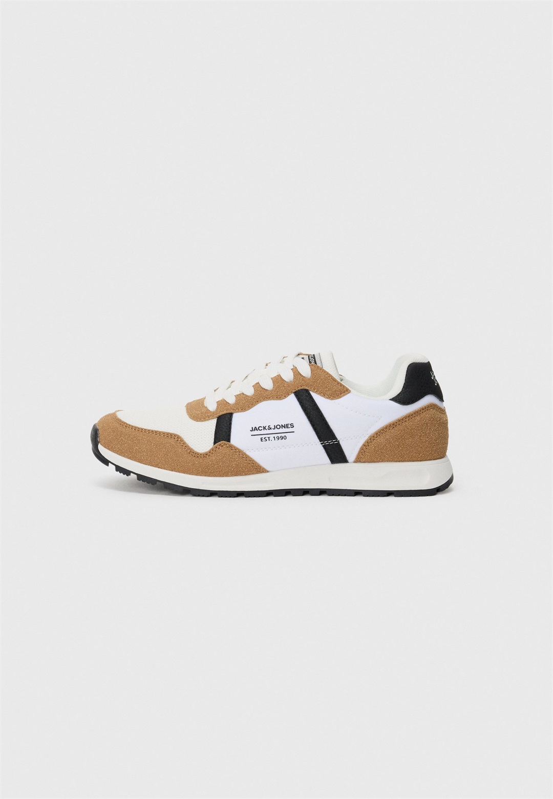 Jack & Jones JFWHARROW - Sneaker low - tan/bright white/tan