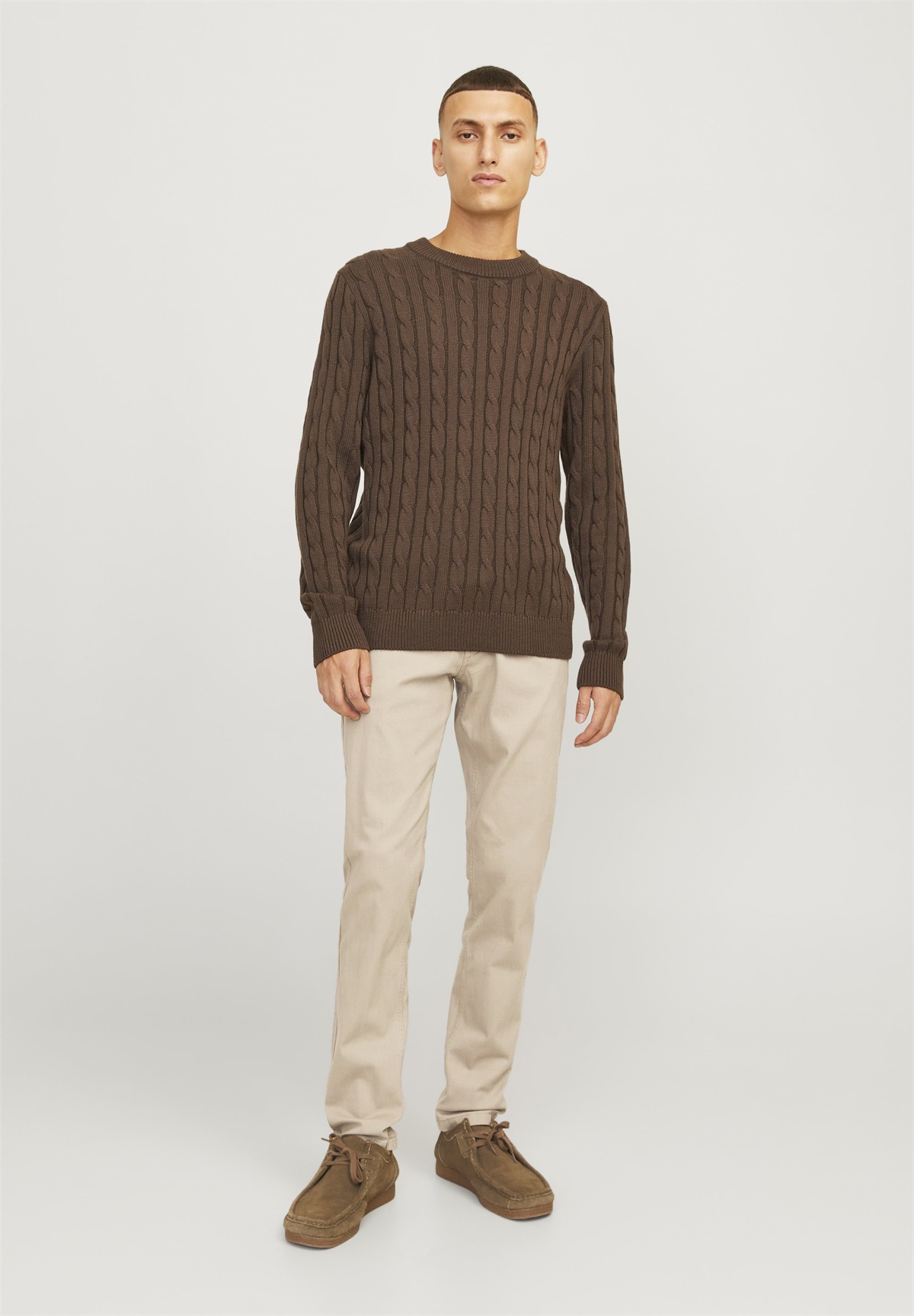 Jack & Jones JJIMARCO JJDAVE 2 PACK - Chino - crockery/beige