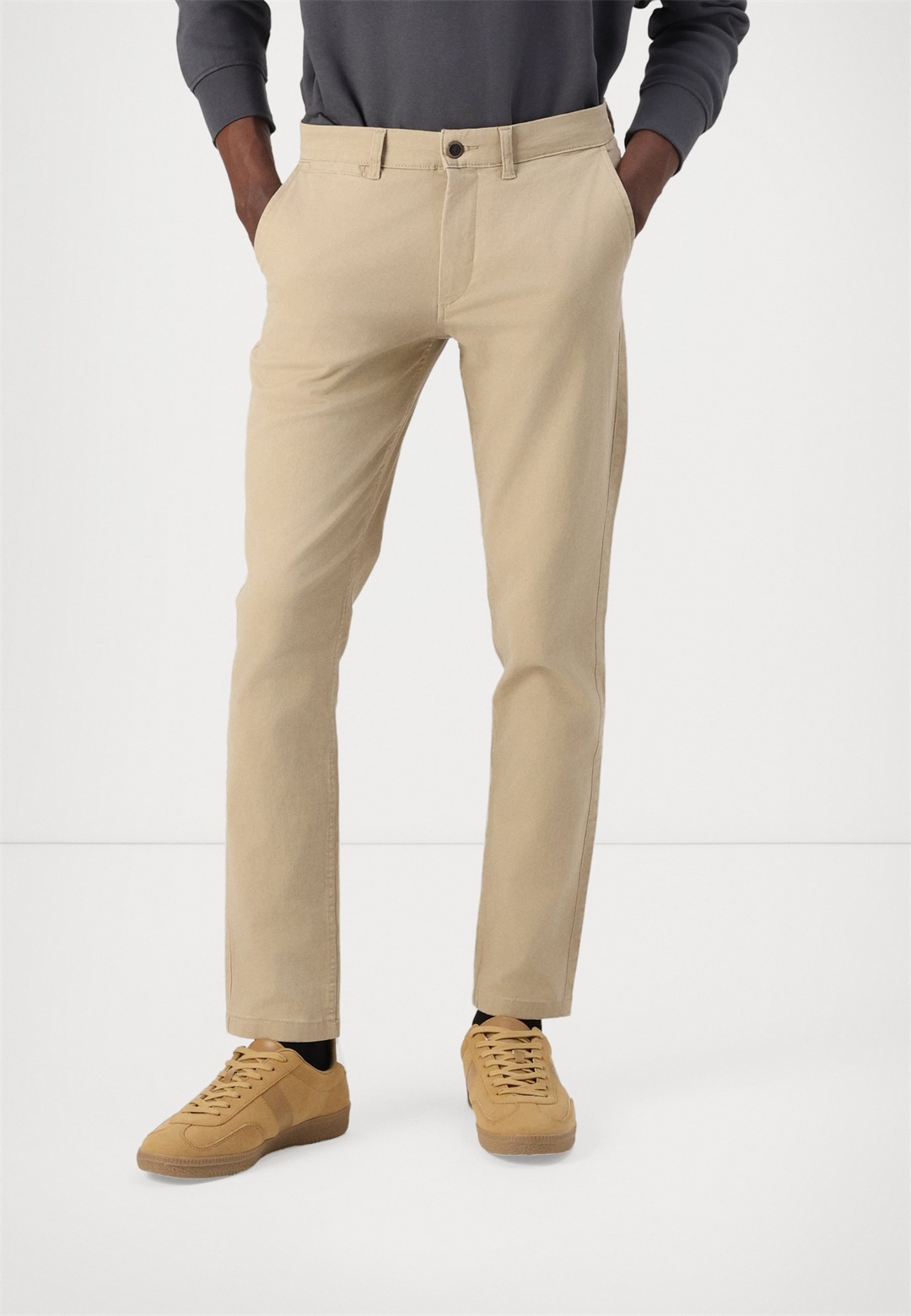 Jack & Jones JPSTMARCO JJDAVE NOOS - Chino - crockery/beige