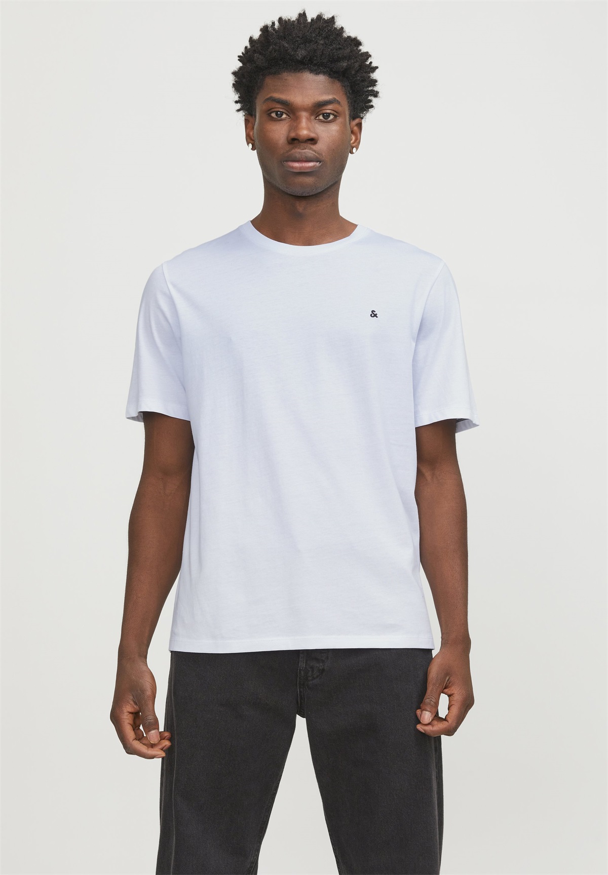 Jack & Jones JJEPAULOS TEE CREW NECK NOOS - T-Shirt basic - white/weiß