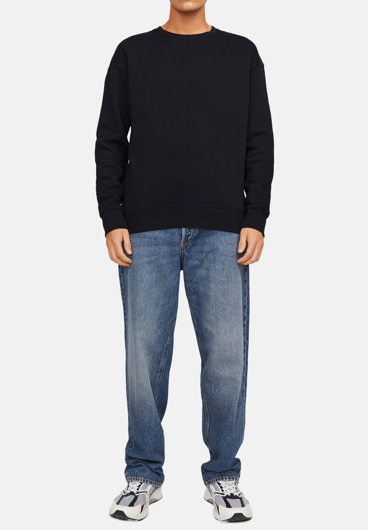 Jack & Jones 2ER PACK - Sweatshirt - schwarz