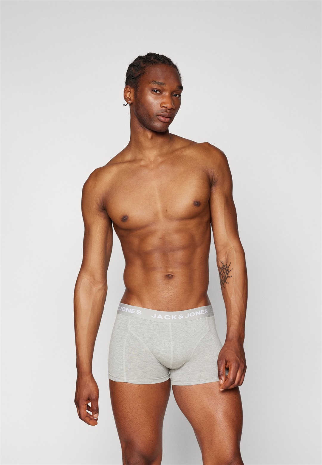 Jack & Jones JACANTHONY TRUNKS 5 PACK - Boxer Briefs - navy blazer/navy blazer/black/black/light grey/schwarz