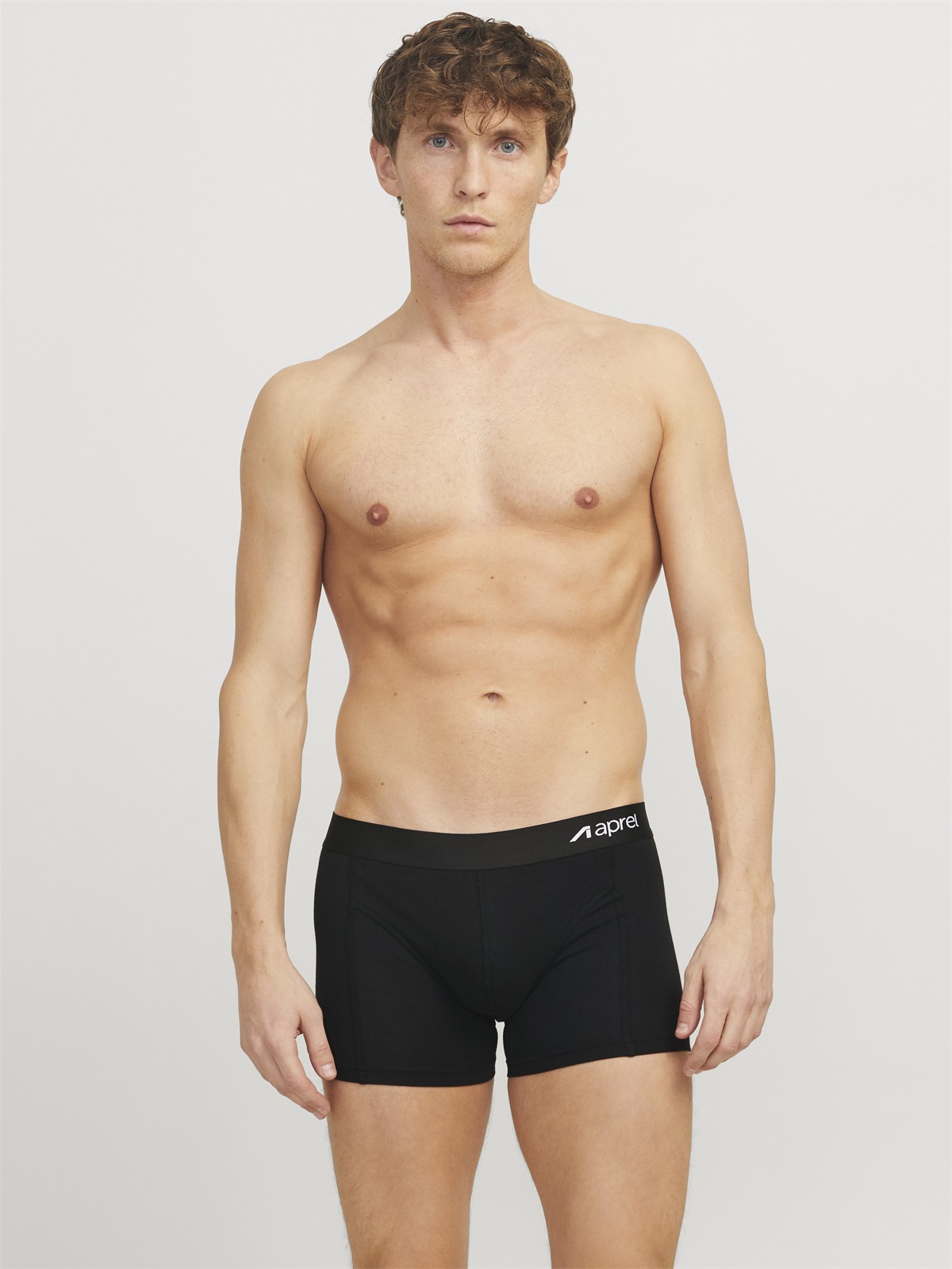 aprel APREL 5-PACK - Boxershorts - black 1/schwarz meliert