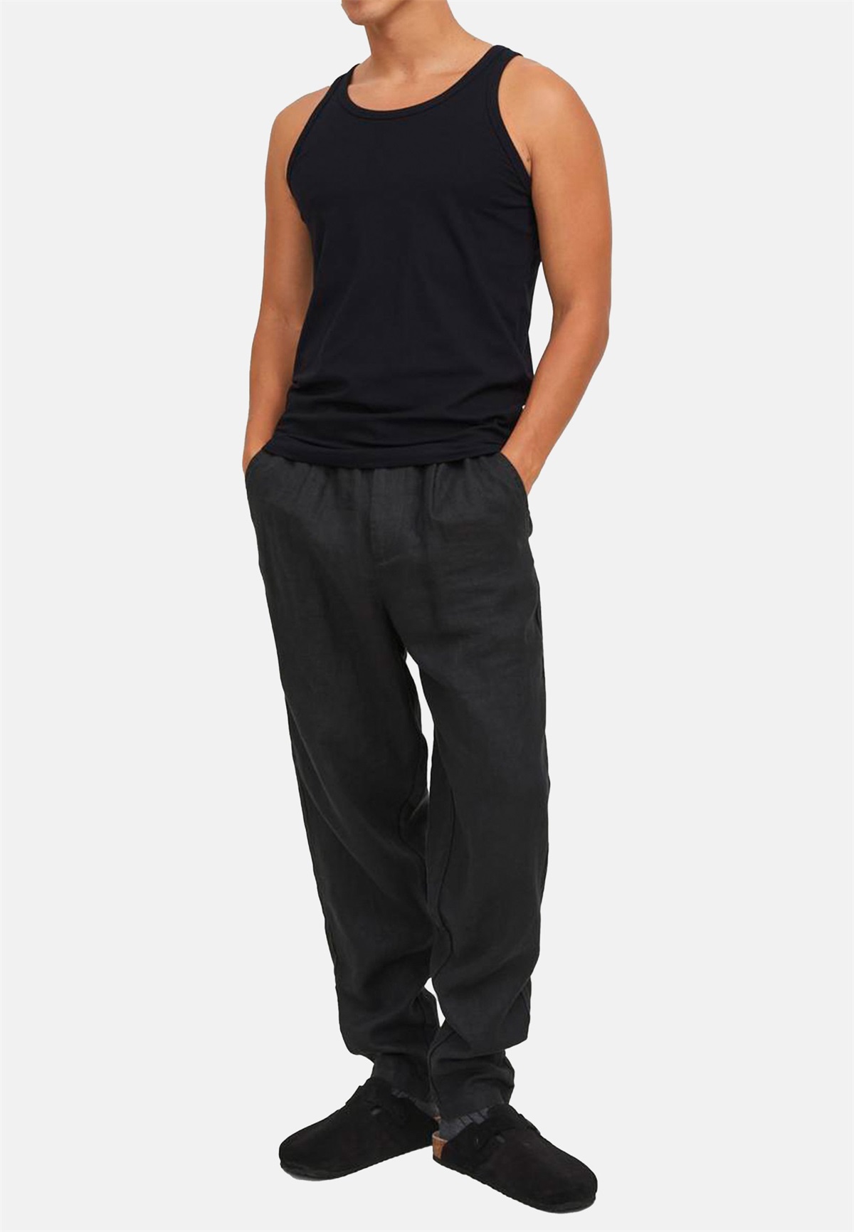 Jack & Jones 4ER PACK - Unterhemd/-shirt - schwarz