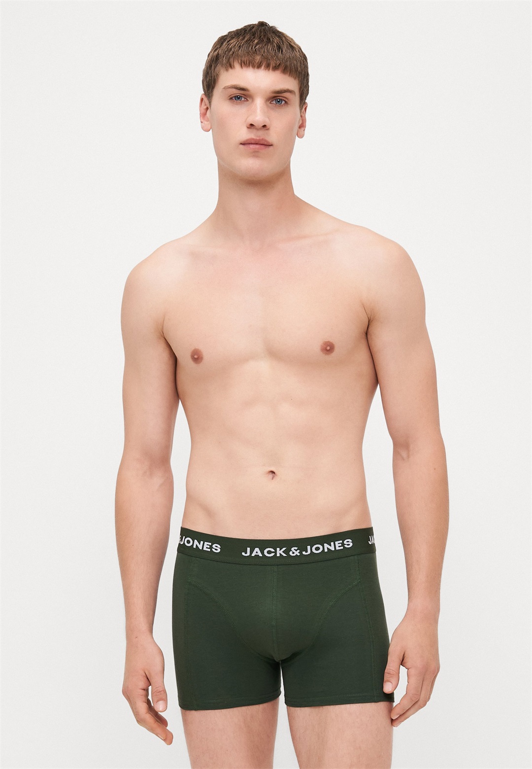 Jack & Jones JACJJ SOLID TRUNKS 5 PACK - Boxer Briefs - plum perfect/black/duffle bag/schwarz