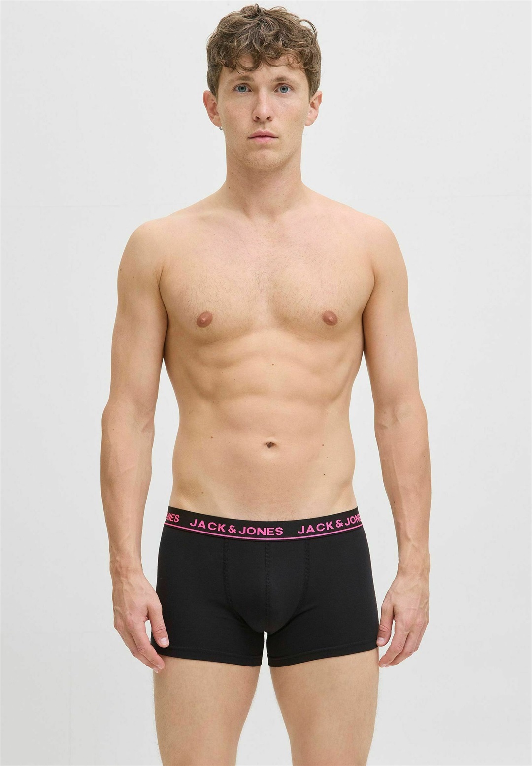 Jack & Jones 4 PACK - Boxer Briefs - black/schwarz