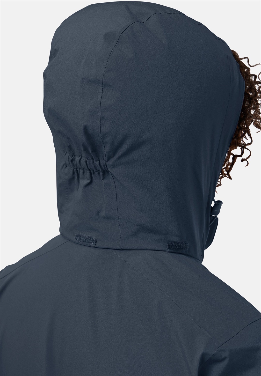 Jack Wolfskin ROTWAND 3IN1 W - Wintermantel - midnight sky/dunkelblau