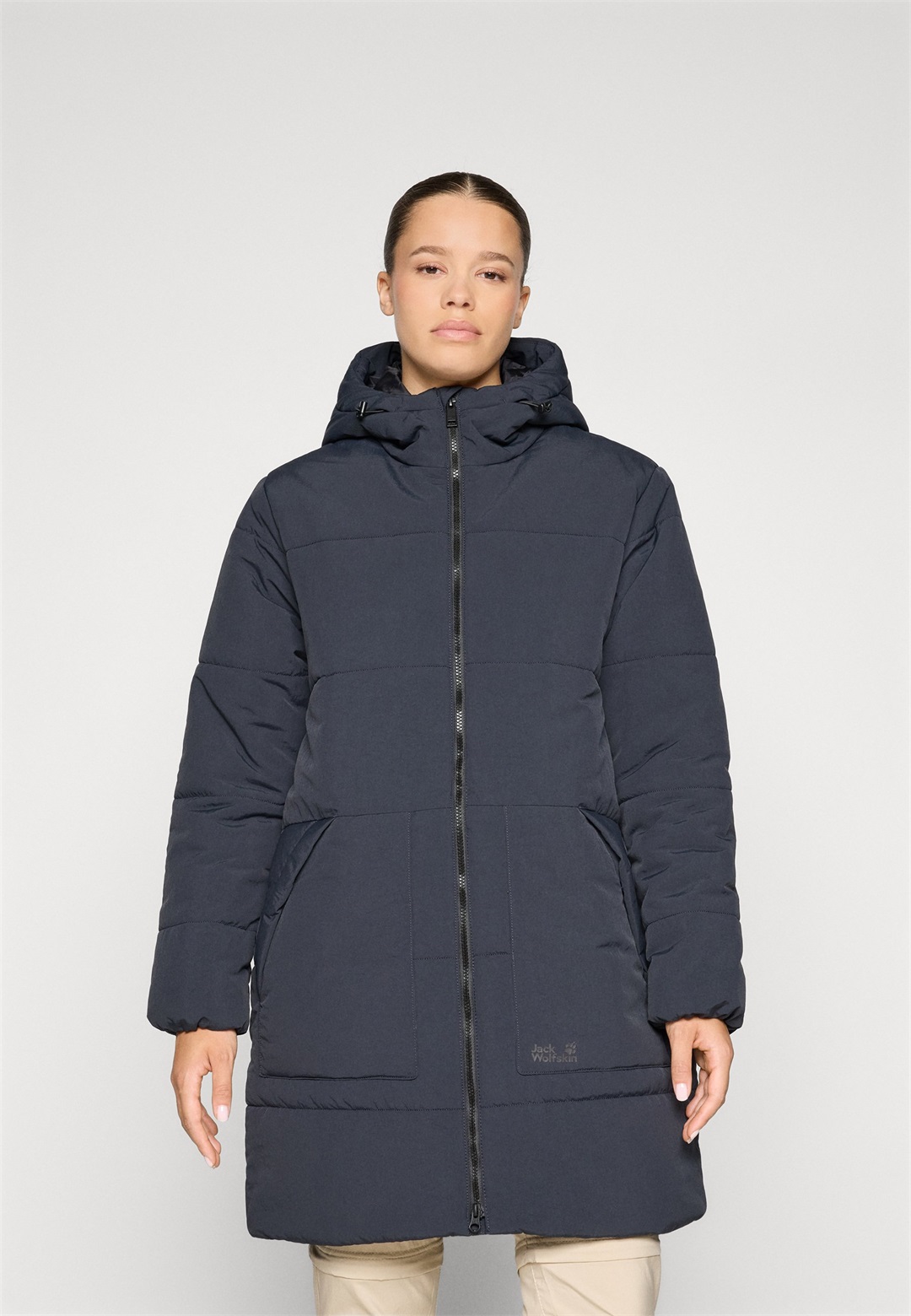 Jack Wolfskin NORTHERN LITE COAT - Wintermantel - dark navy/dunkelblau