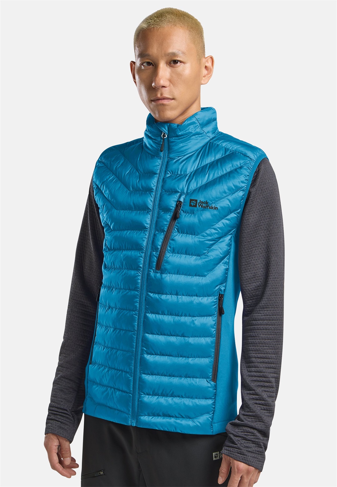 Jack Wolfskin ROUTEBURN PRO INS - Weste - aurora blue/blau