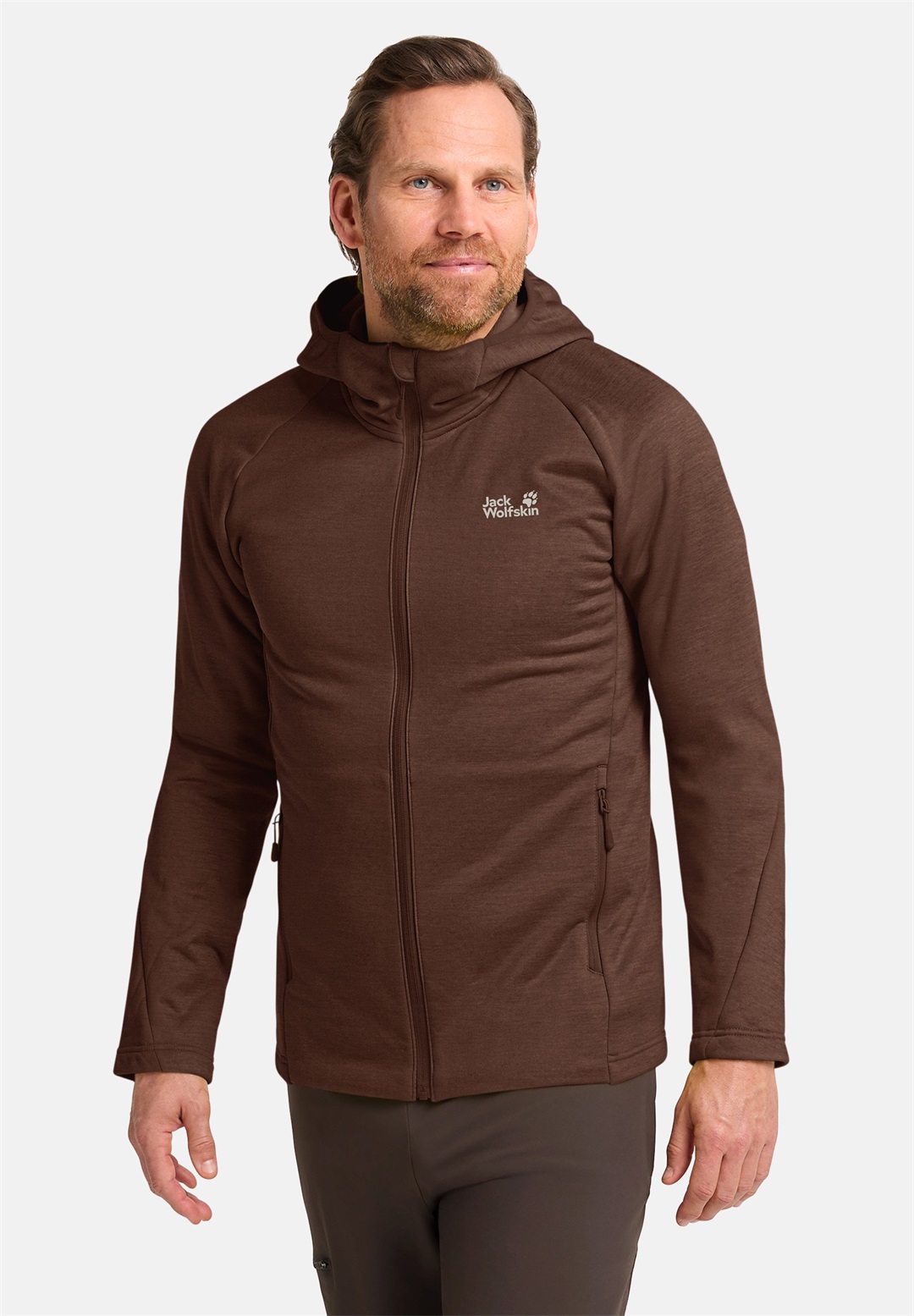 Jack Wolfskin Trainingsjacke - hot choc/braun