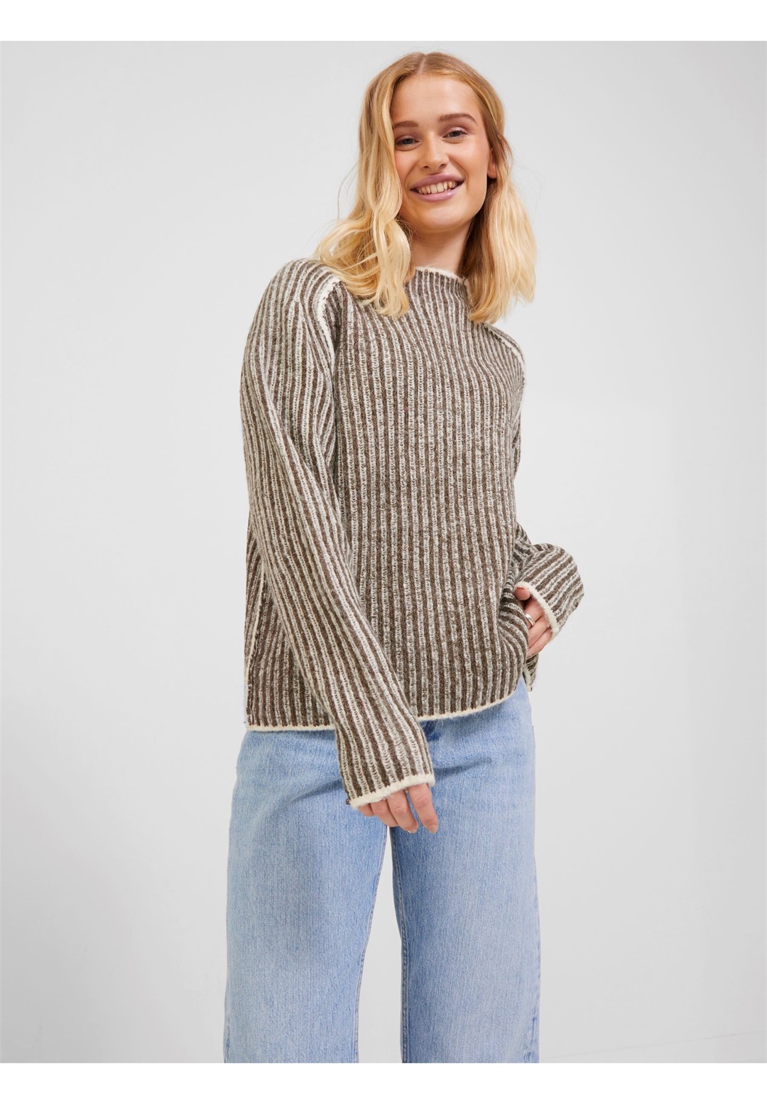 JJXX JXMAGHNA - Strickpullover - bone white/offwhite