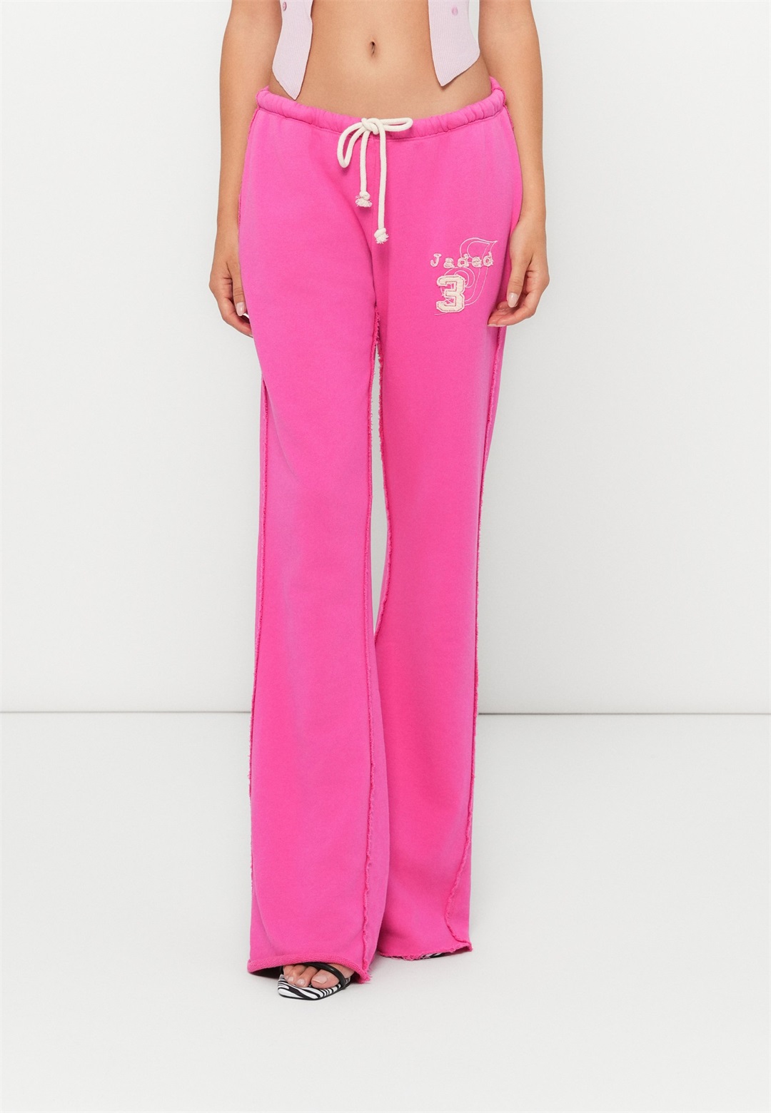 Jaded London LOOSE BOOTCUT JOGGER - Jogginghose - pink