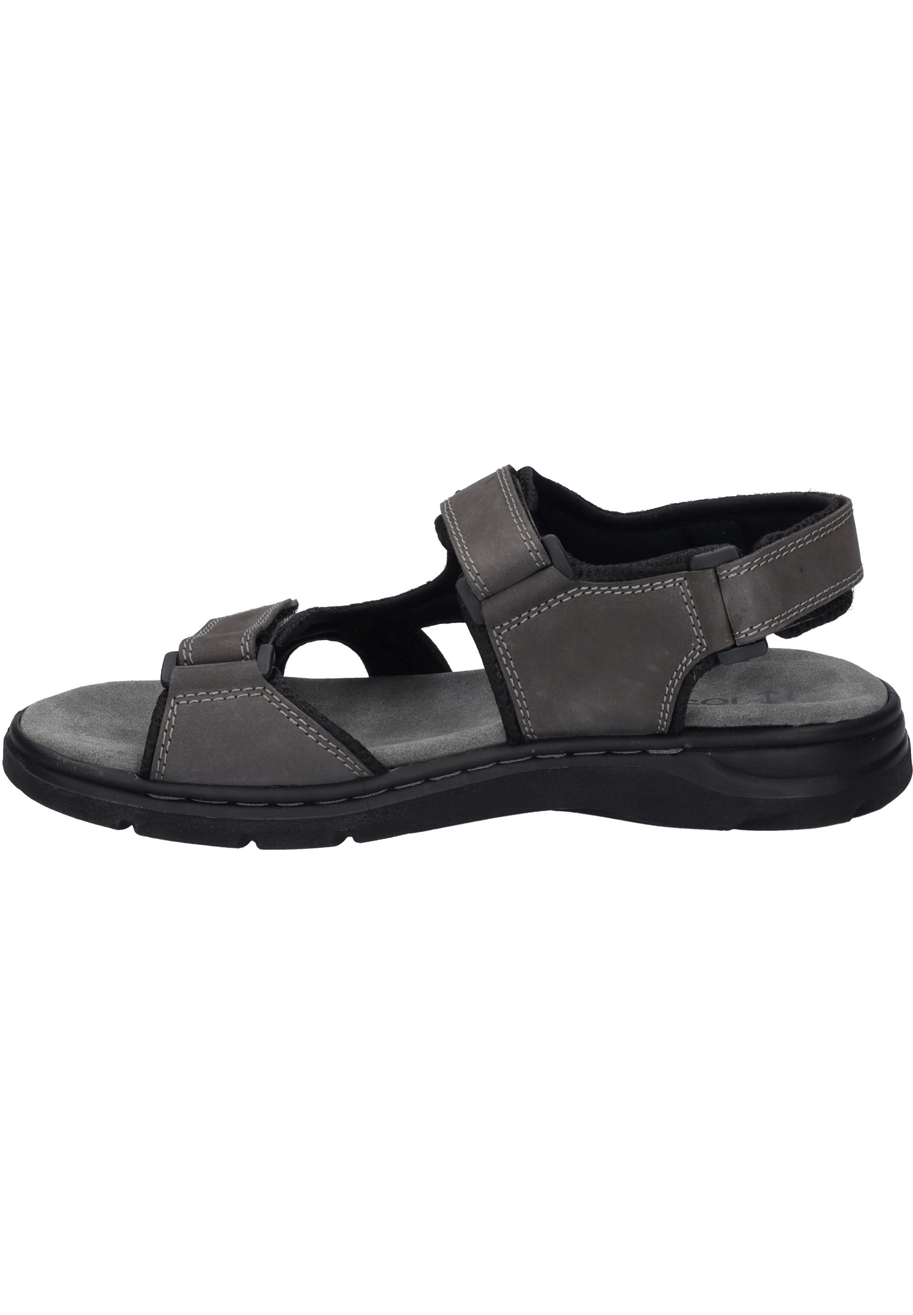 Josef Seibel MARLON - Riemensandalette - asphalt/kombi/anthrazit