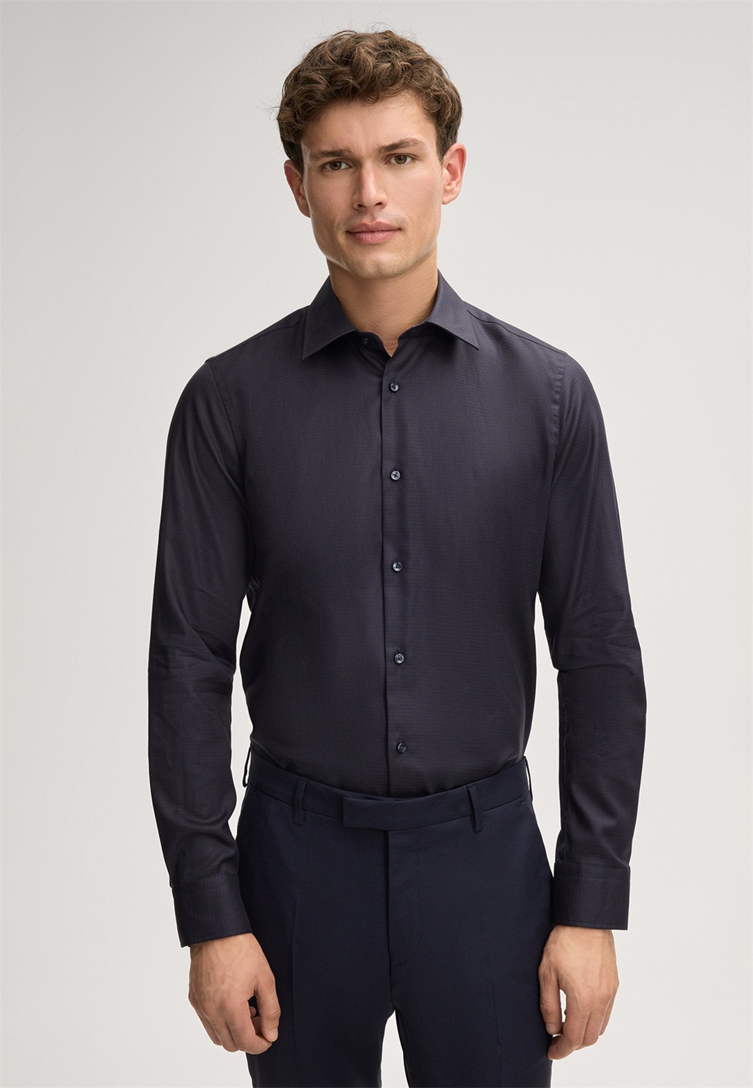 JOOP! PIERCE - Businesshemd - dunkelblau