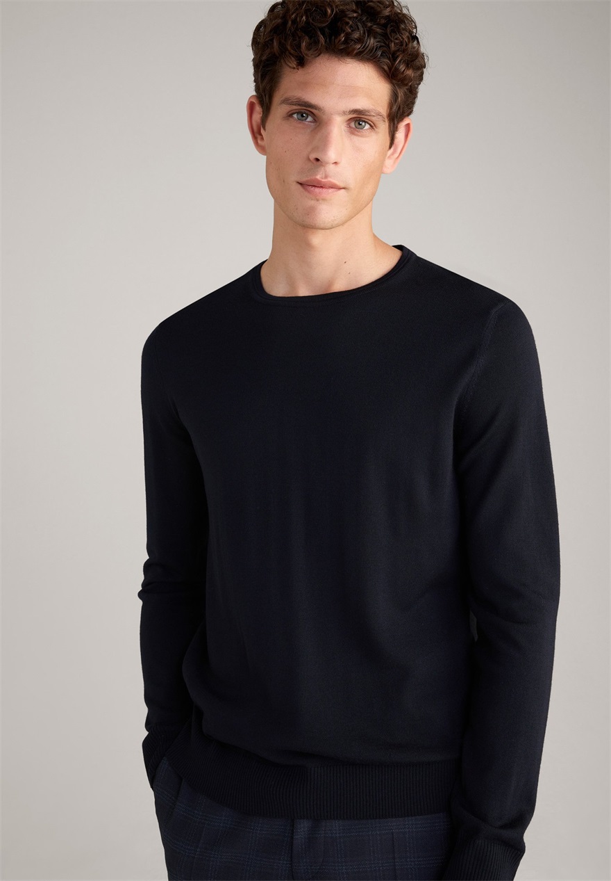 JOOP! DENNY - Strickpullover - dark blue/dunkelblau
