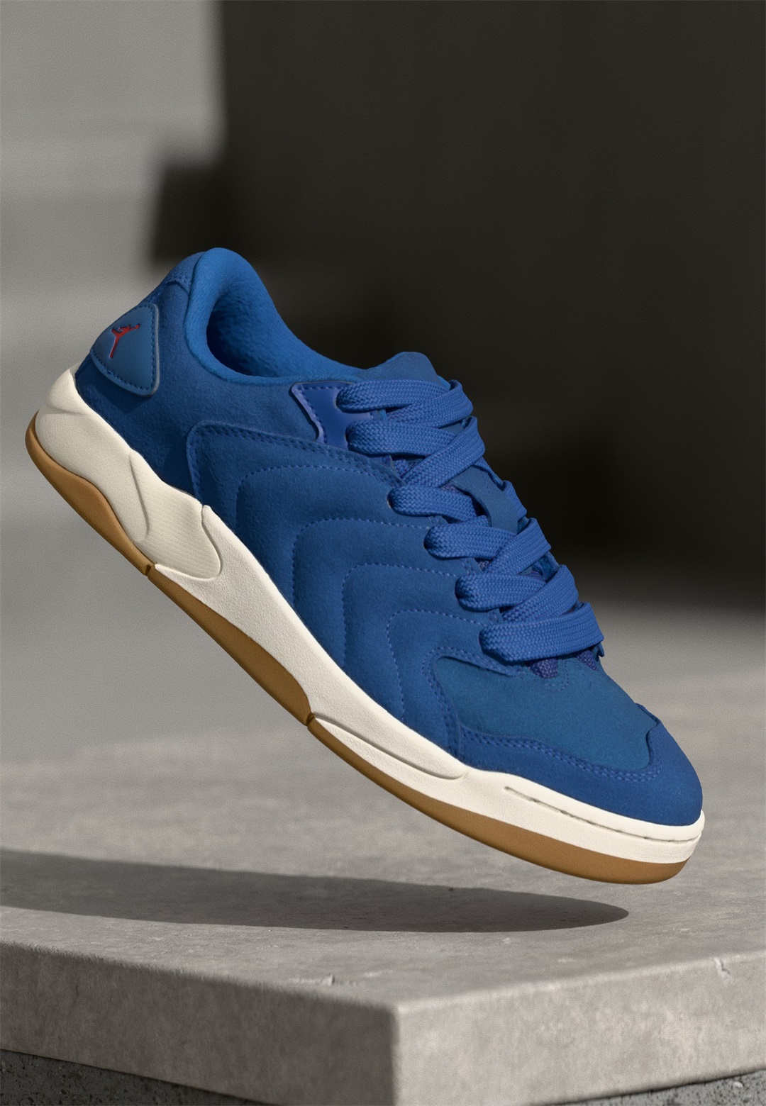 Jordan JORDAN SESSION - Sneaker low - stormblue/varsity red/french blue/pale ivory/light brown/white/blau