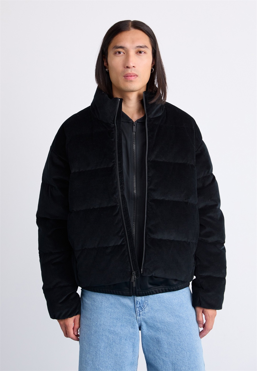 Jordan PUFFER - Daunenjacke - black/schwarz