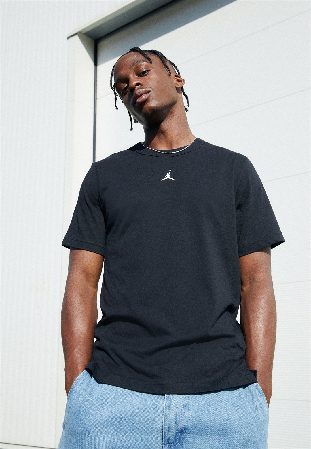 Jordan T-Shirt basic - black/schwarz