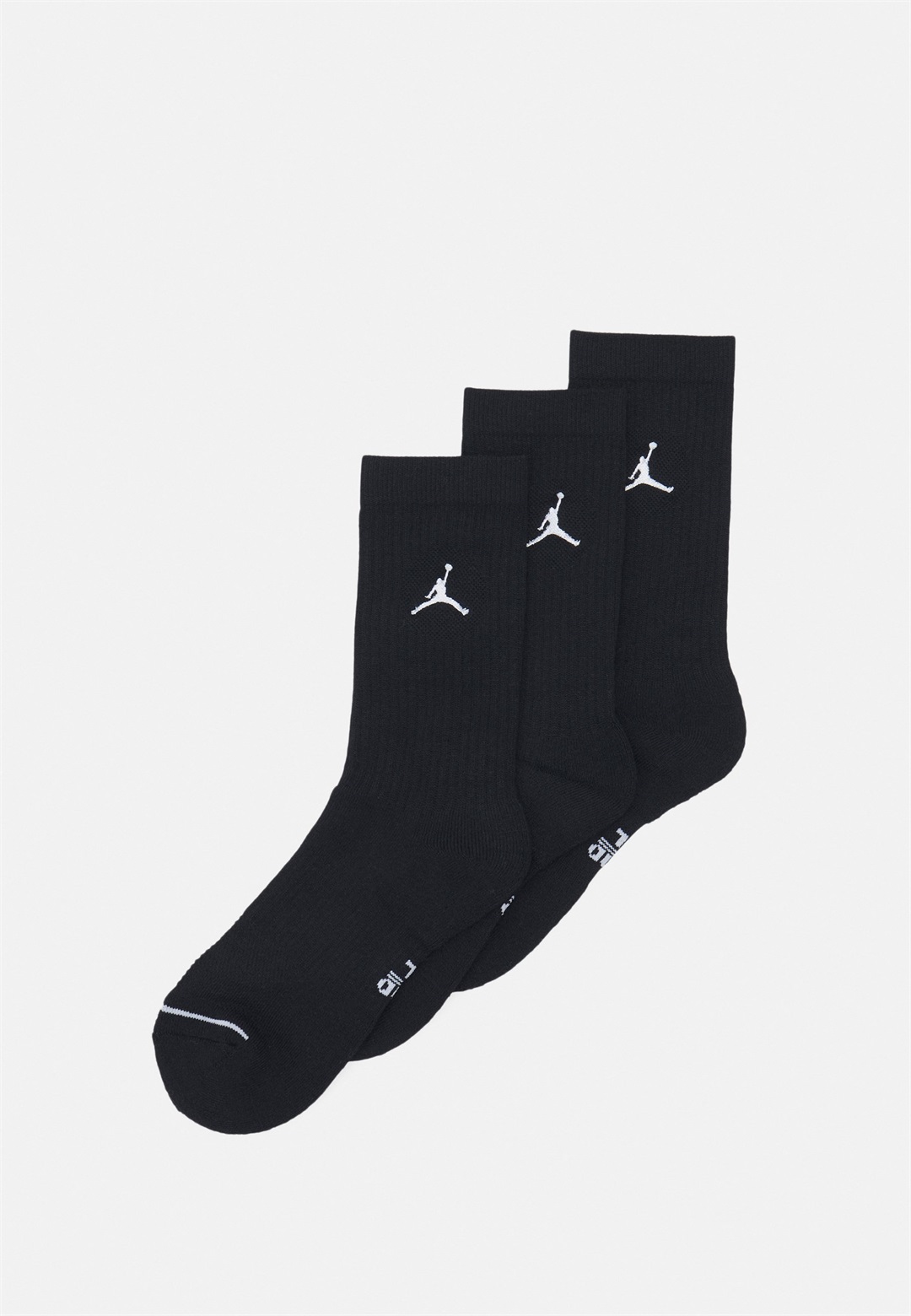 Jordan EVERYDAY CUSH CREW 3 PACK UNISEX - Sportsocken - black/white/schwarz