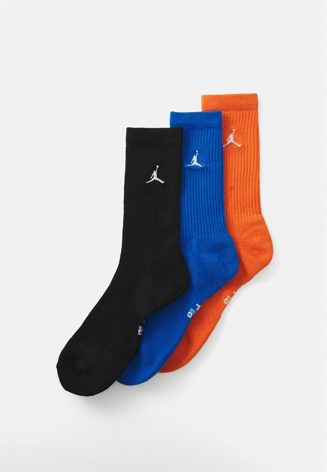 Jordan EVERYDAY CUSH CREW 3 PACK UNISEX - Sportsocken - sport blue/starfish/black/sail/schwarz