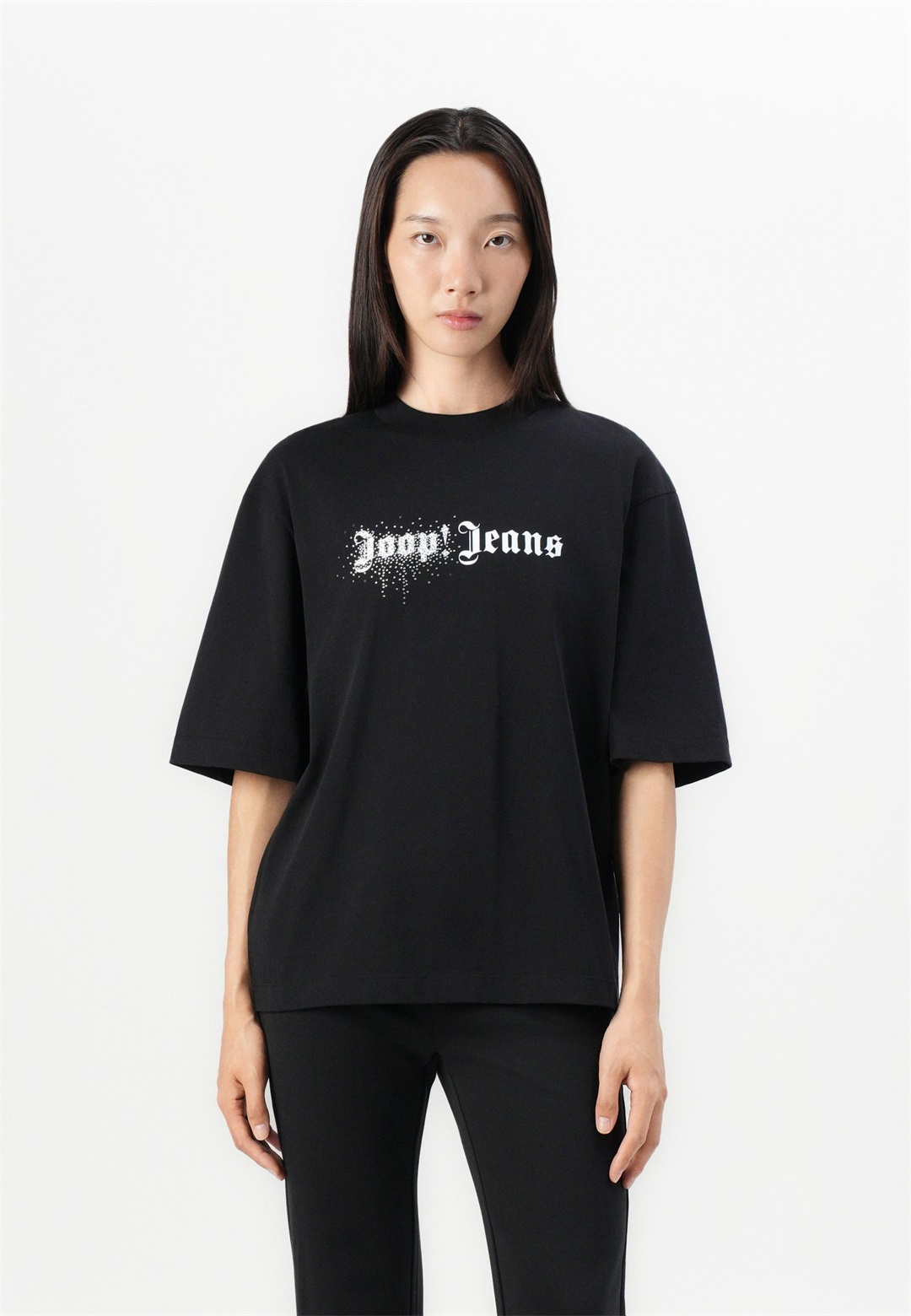 JOOP! Jeans TIBA - T-Shirt print - black/schwarz