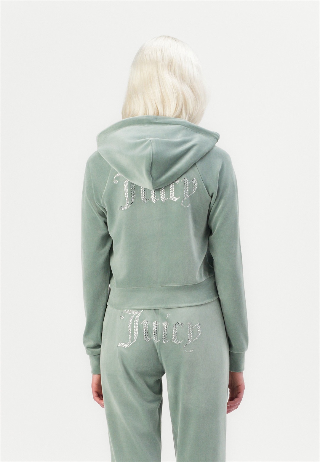 Juicy Couture MADISON - Sweatjacke - light green/hellgrün