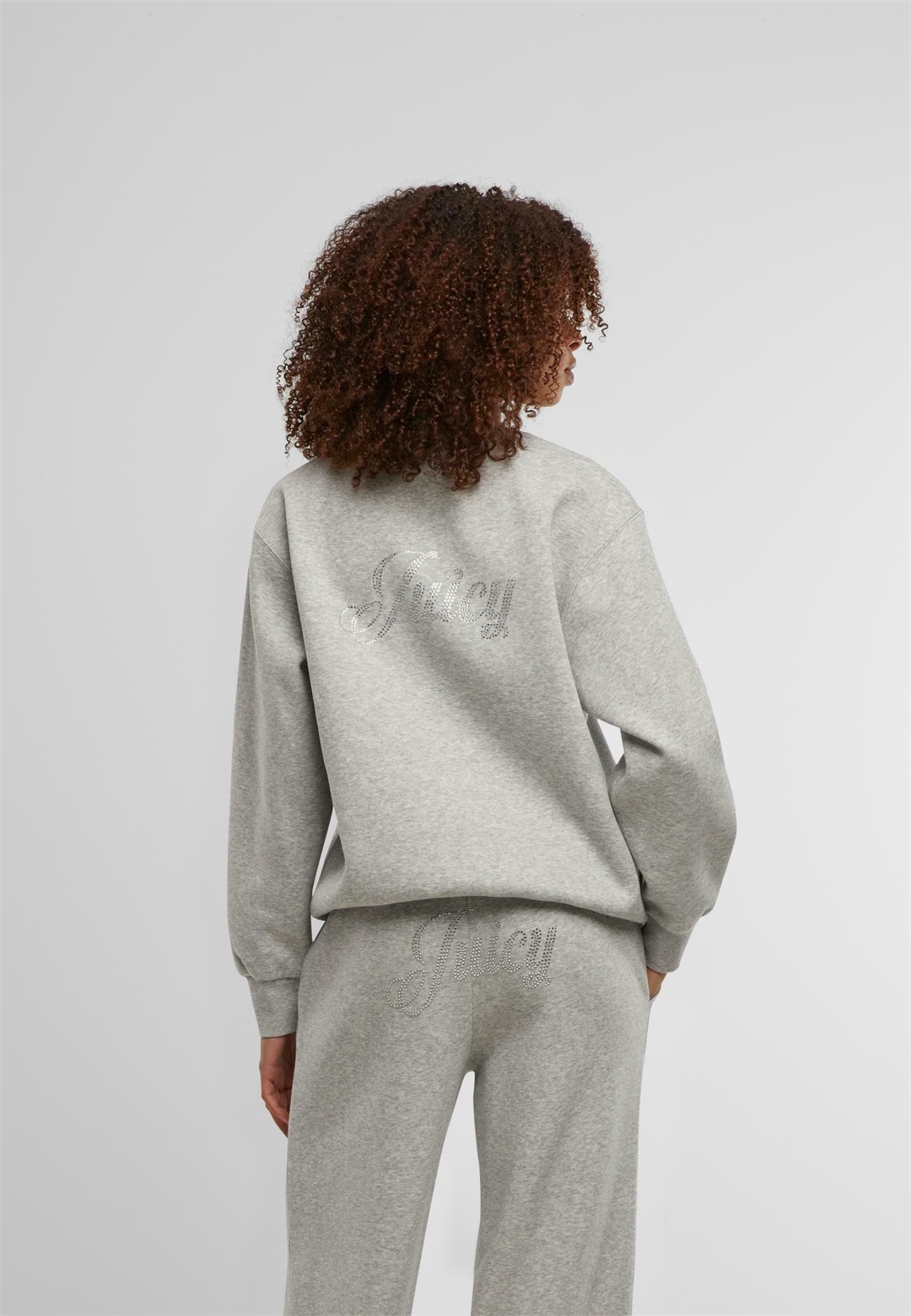 Juicy Couture Sweatshirt - silver marl/grau