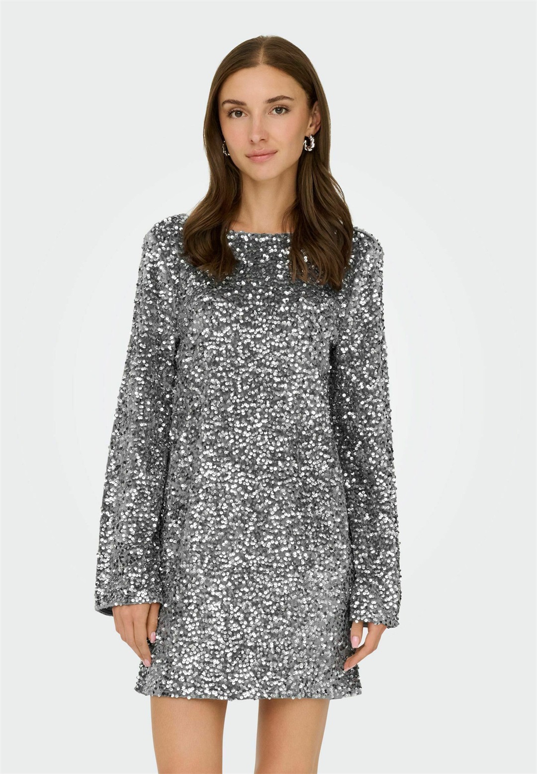 JDY JDYSARA - Cocktailkleid/festliches Kleid - silver/silberfarben