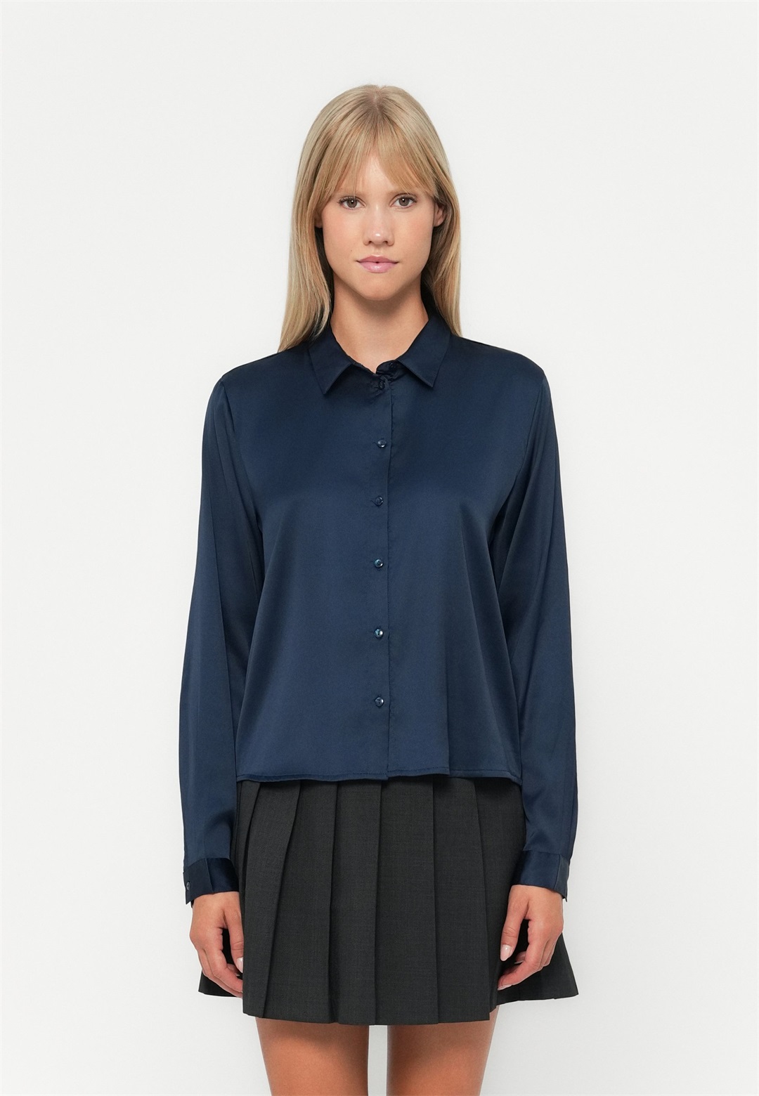 JDY JDYFIFI SHIRT - Hemdbluse - total eclipse/dunkelblau