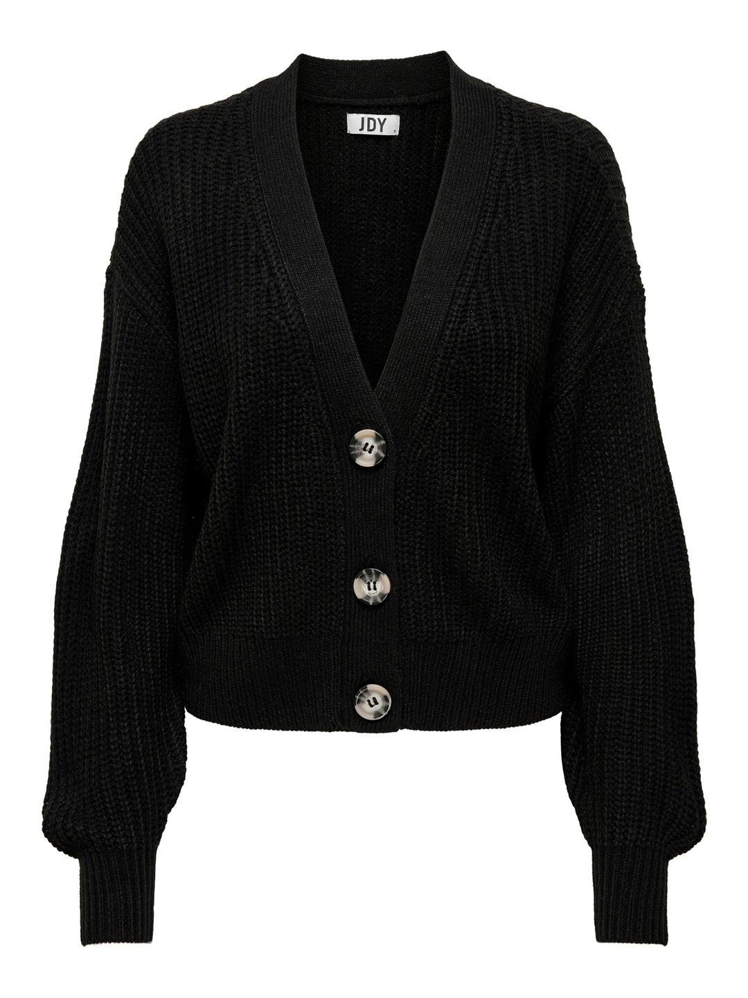 JDY JDYJUSTY SHORT - Strickjacke - black/schwarz