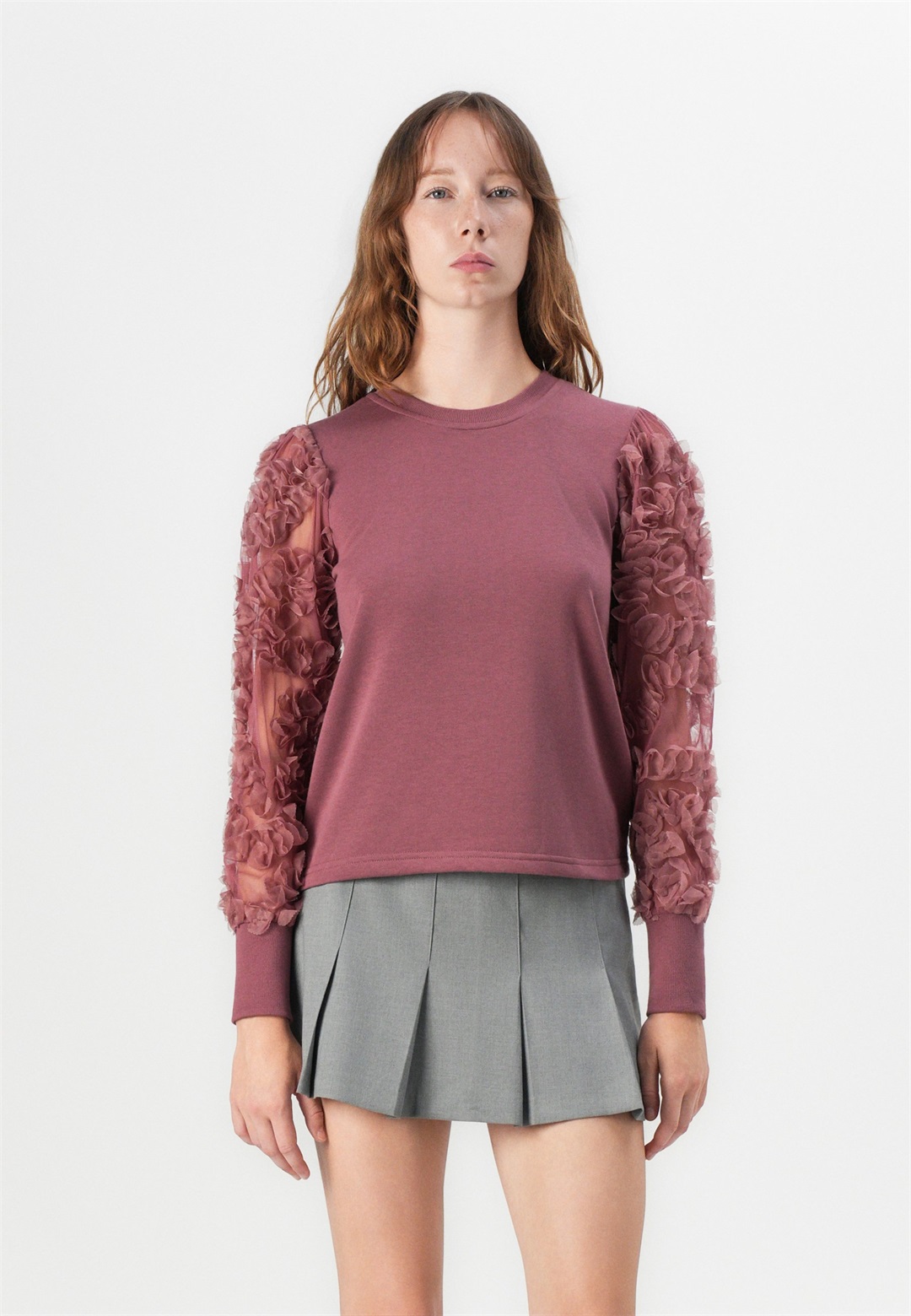 JDY JDYFAIRVIEW - Sweatshirt - rose brown/rosa