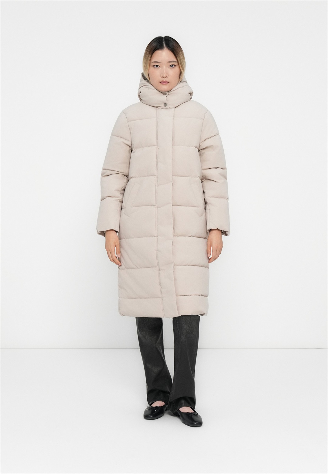 JDY JDYMAJA PADDED - Wintermantel - grey/grau