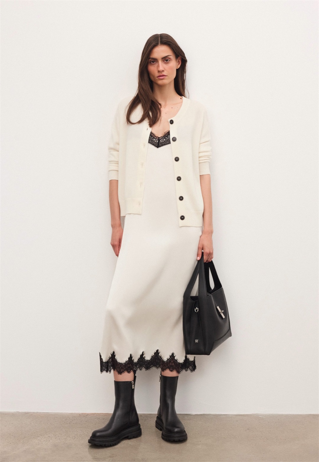 Kazar ALBERTIE - Plateaustiefelette - black/schwarz