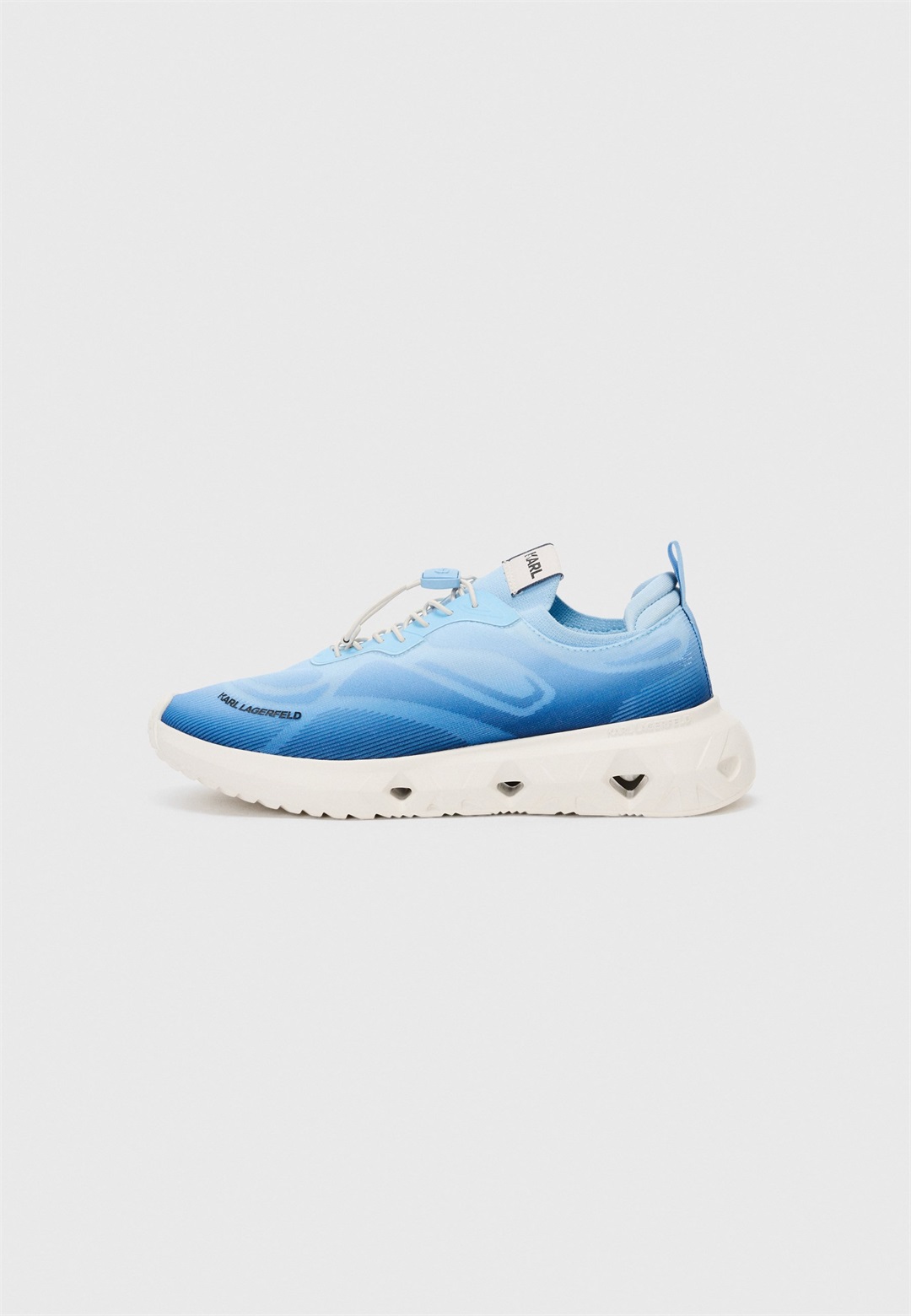 KARL LAGERFELD LO SOCK - Sneaker low - blue/light blue/blau