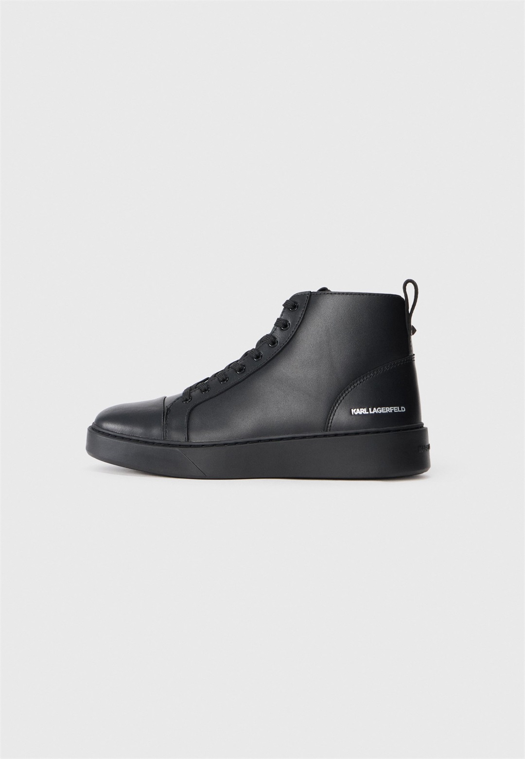 KARL LAGERFELD FLINT II HI TOP - Sneaker low - black/schwarz