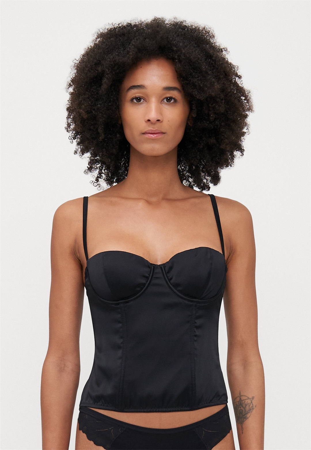 KIKI DE MONTPARNASSE TOUS LES JOURS - Korsage - black/schwarz