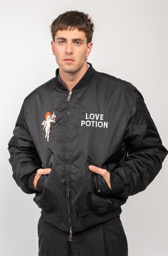 Kaotiko LOVE POTION UNISEX - Bomberjacke - black/schwarz