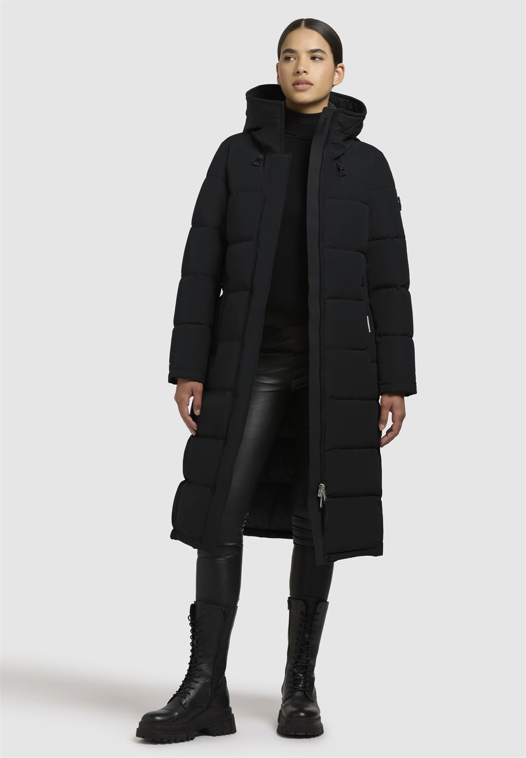 khujo DEVION - Wintermantel - schwarz