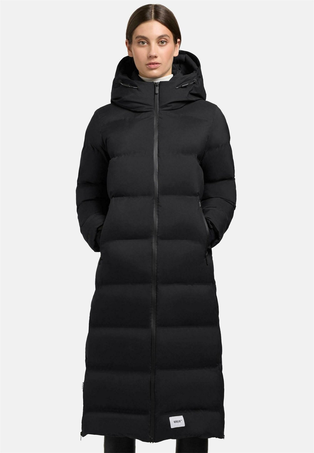 khujo LAREA3 - Wintermantel - black/schwarz